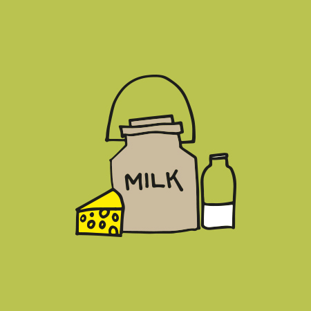Milchprodukte & Käse